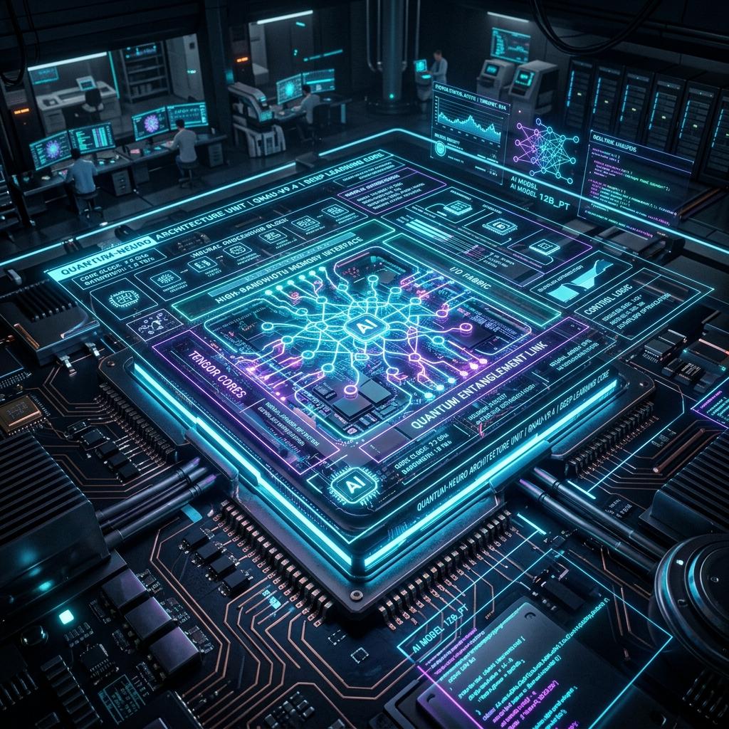 Futuristic AI Engineering and Neural Processing Center